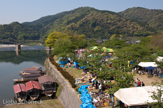 Flohmarkt in Iwakuni