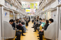 Untergrundbahn in Tokio